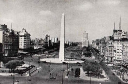 Inauguracion del Obelisco porteno