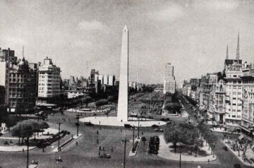 Inauguracion del Obelisco porteno