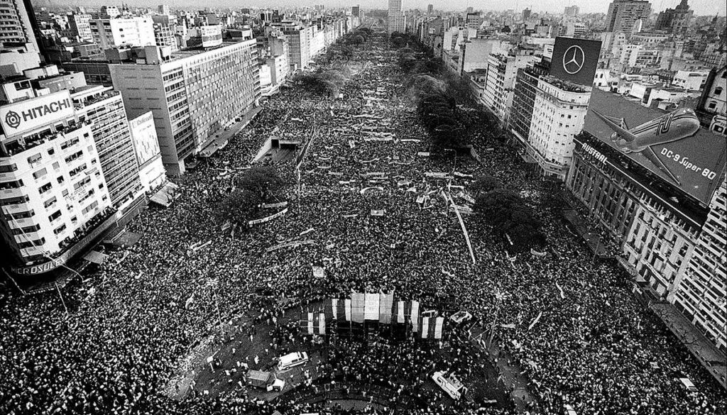 Recuperación de la democracia en Argentina